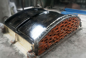 玻璃鋼拱形蓋板模具