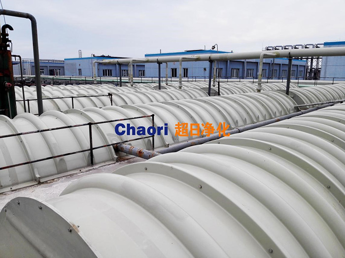 鹽城開元污水池加蓋工程案例