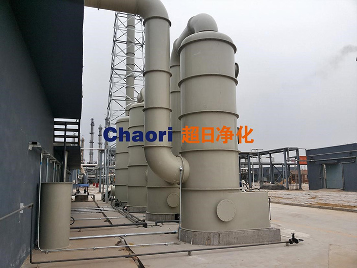 山東德潤化工惡臭廢氣處理工程案例