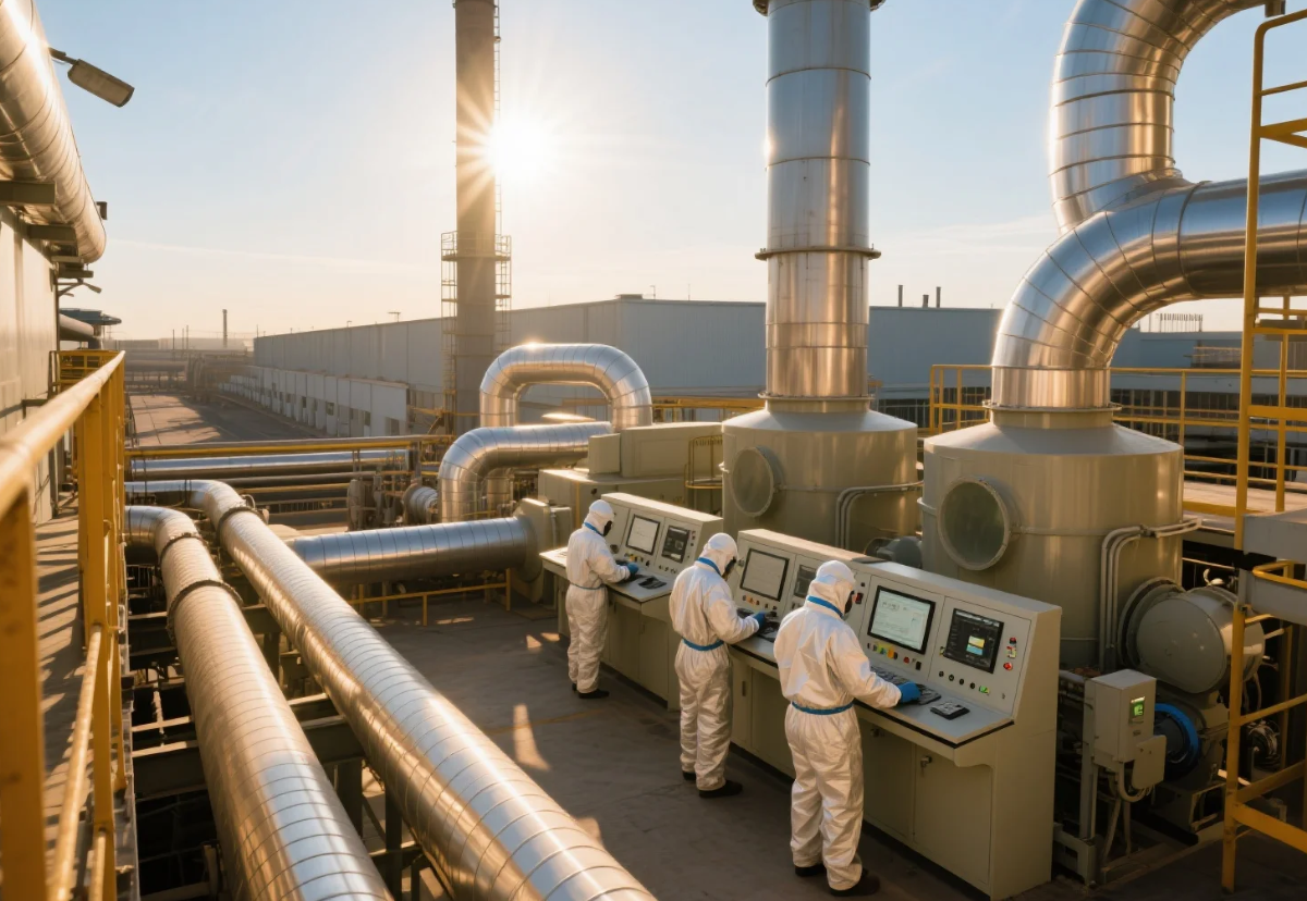 高溫極端天氣下的廢氣處理系統運行保障方案