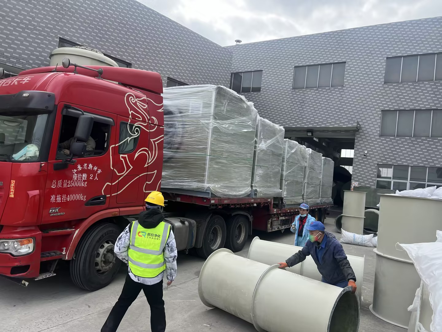 訂單不停，發(fā)貨不停——印度光伏項目廢氣治理設備持續(xù)發(fā)運中