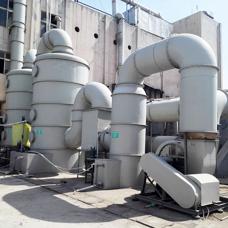 三乙胺廢氣凈化塔-超日凈化